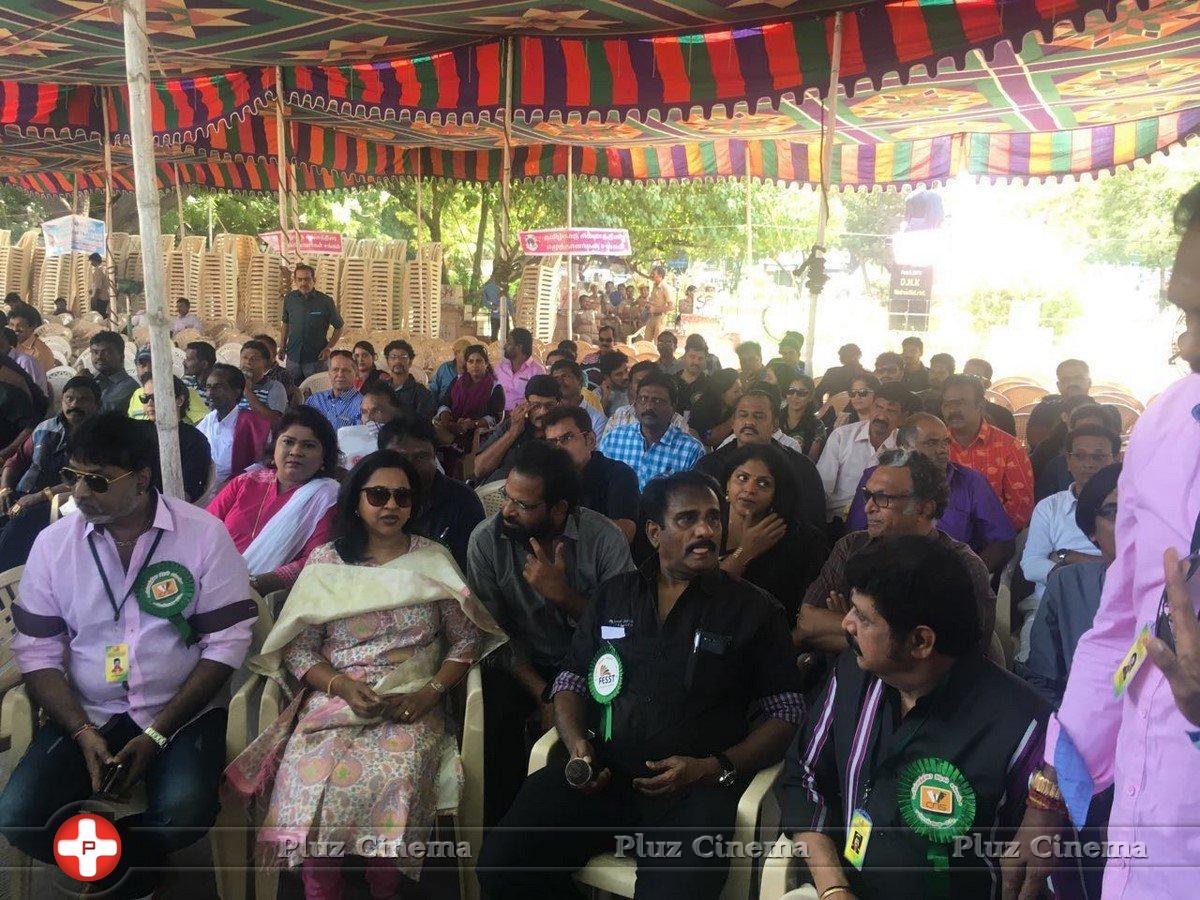 Tamil Chinnathirai Nadigar Sangam Hunger Strike Stills | Picture 1383007