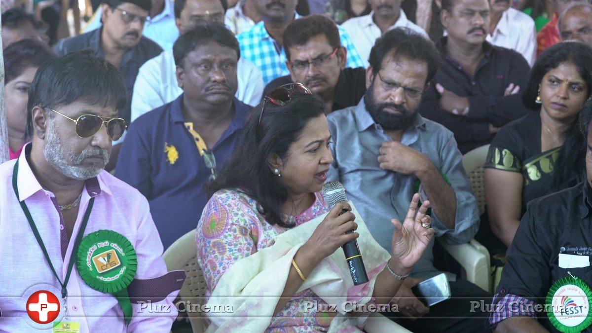 Tamil Chinnathirai Nadigar Sangam Hunger Strike Stills | Picture 1383008