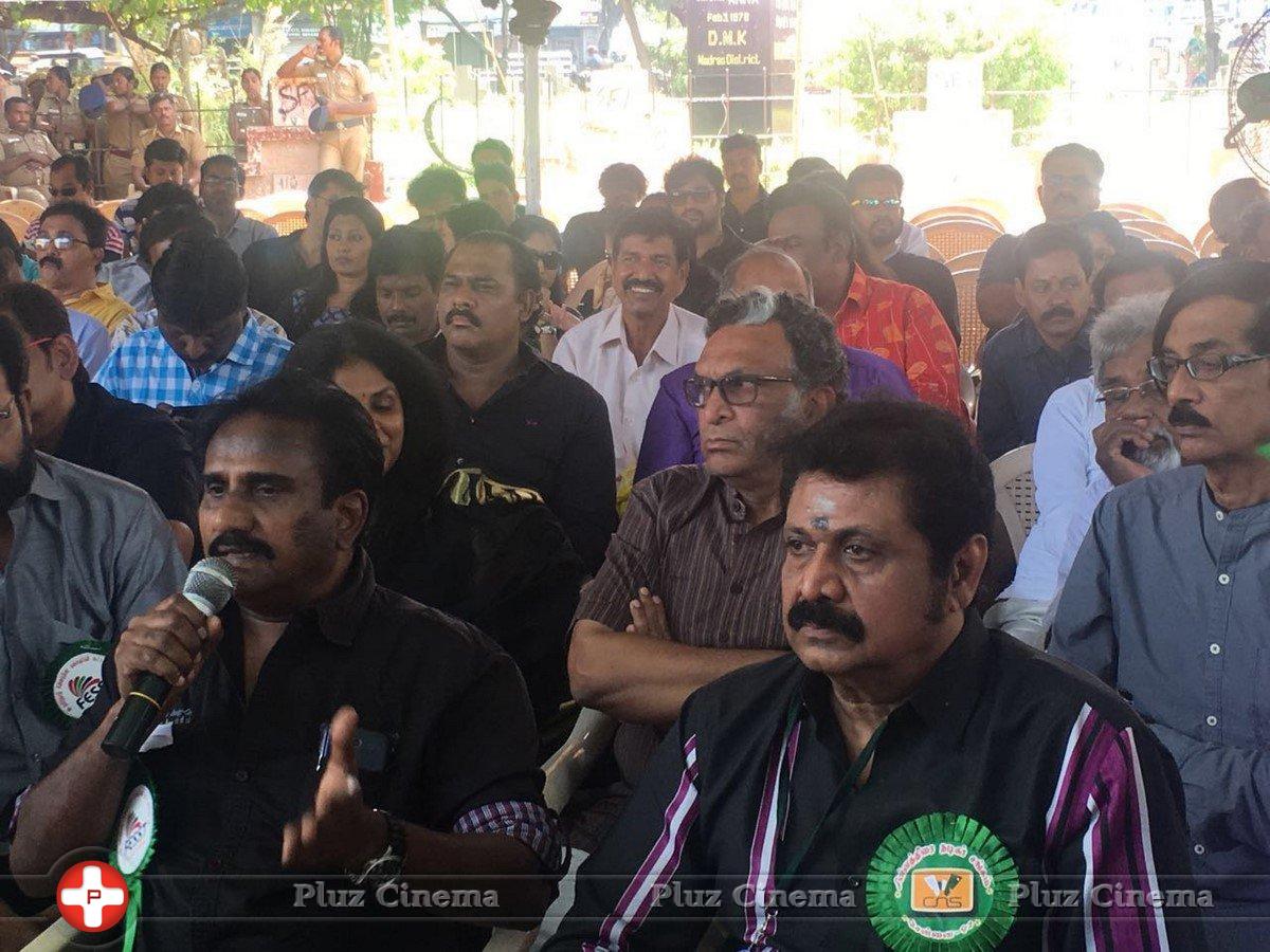 Tamil Chinnathirai Nadigar Sangam Hunger Strike Stills | Picture 1383011