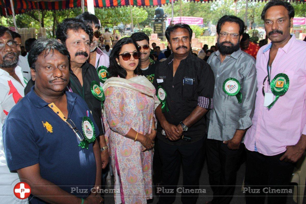 Tamil Chinnathirai Nadigar Sangam Hunger Strike Stills | Picture 1383014