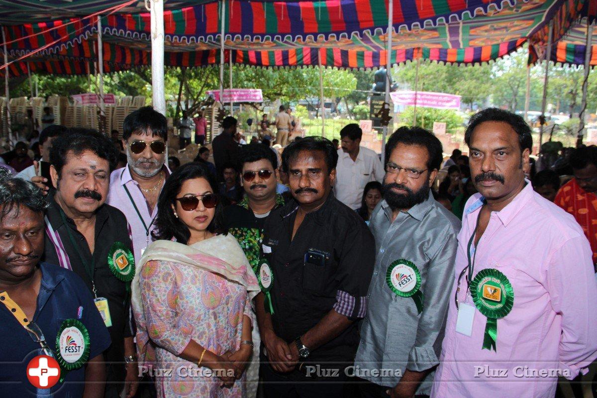 Tamil Chinnathirai Nadigar Sangam Hunger Strike Stills | Picture 1383017