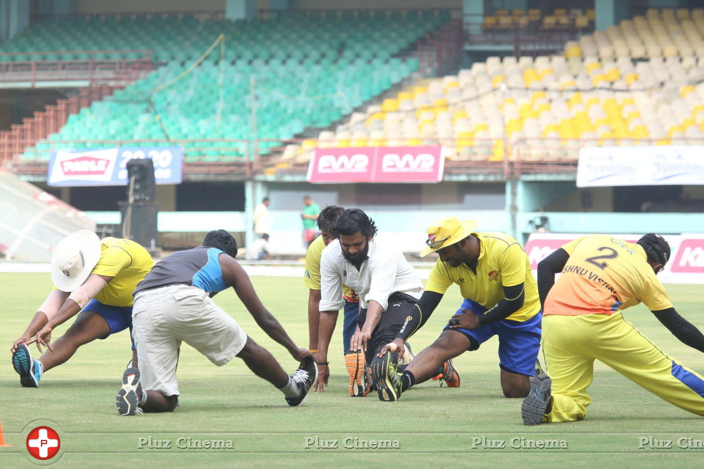 CCL6 Chennai Rhinos Team at Kochi Match Practice Photos | Picture 1222628