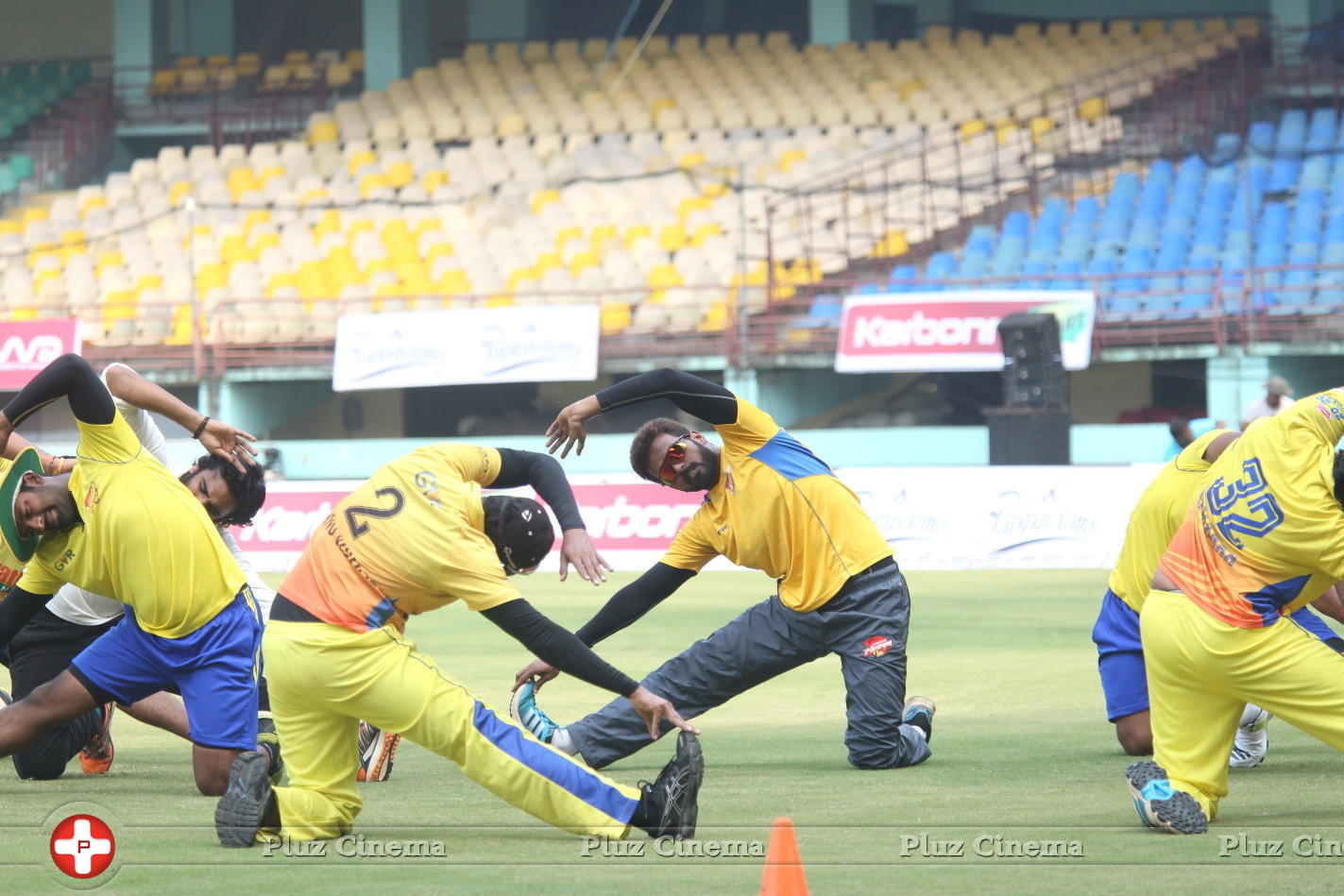 CCL6 Chennai Rhinos Team at Kochi Match Practice Photos | Picture 1222629