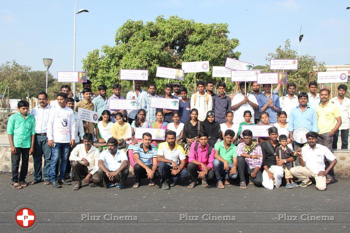 Eye Donation Awareness Rally by the members of Naalaya India Stills | Picture 1222431