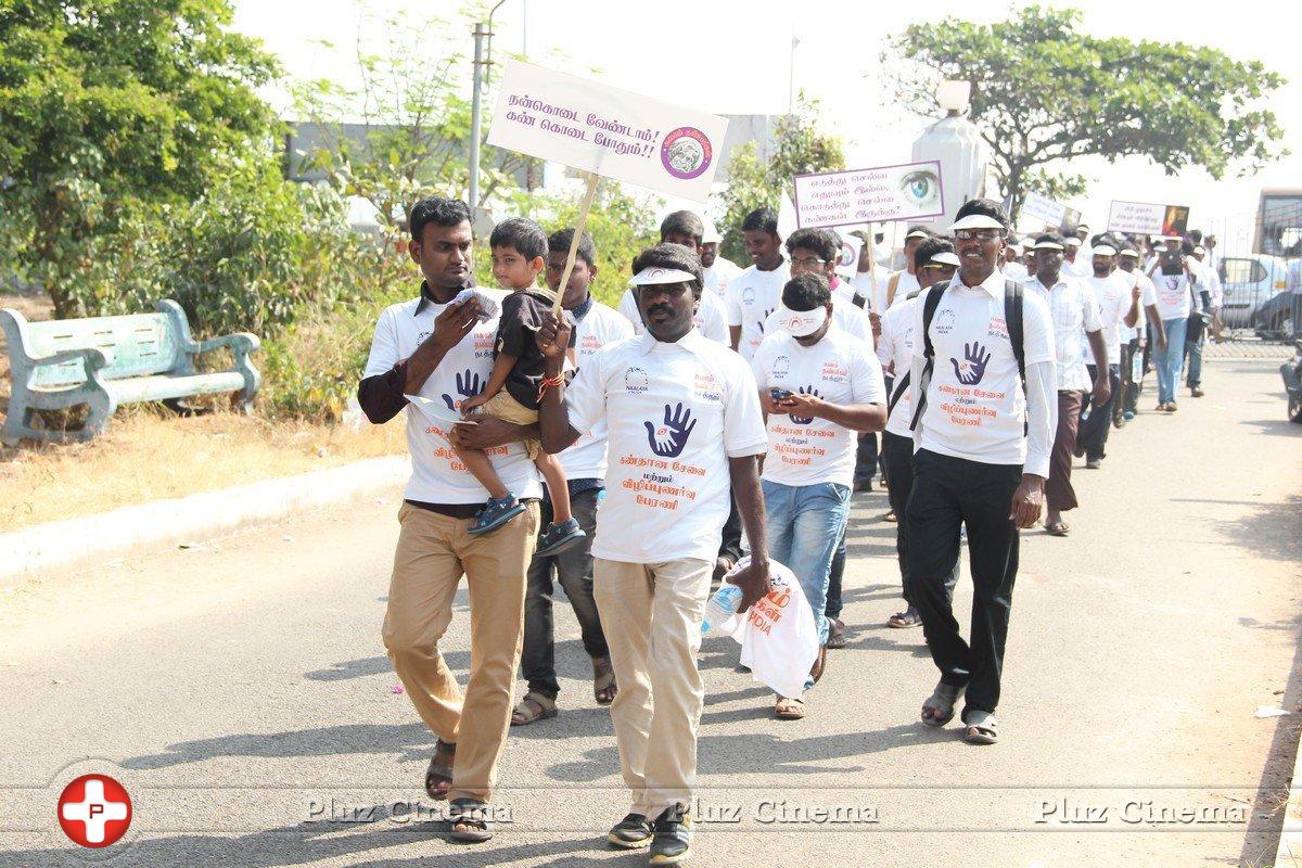 Eye Donation Awareness Rally by the members of Naalaya India Stills | Picture 1222438