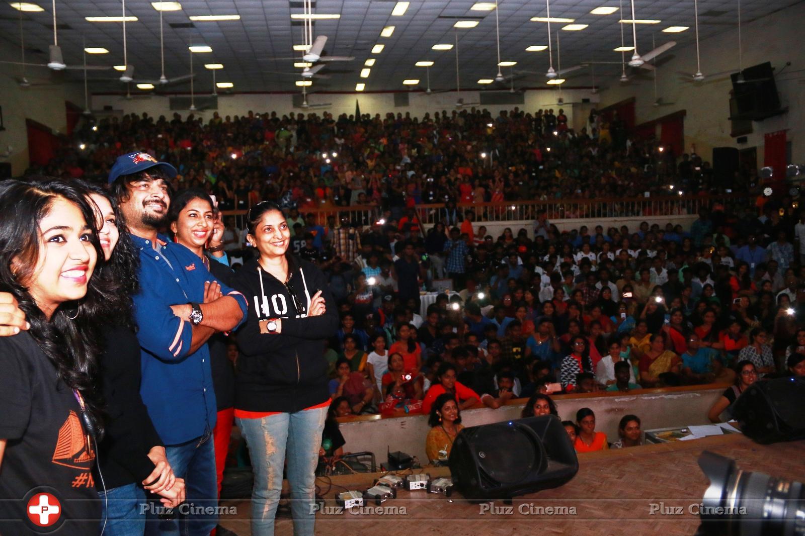 Irudhi Suttru Movie Promotion at Ethiraj College Photos | Picture 1228700