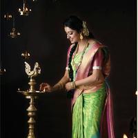 Actor Ganesh Venkatraman and Nisha Ad Shoot for Pachaiyappas Silks Stills | Picture 1231047