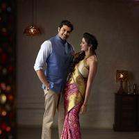 Actor Ganesh Venkatraman and Nisha Ad Shoot for Pachaiyappas Silks Stills | Picture 1231054