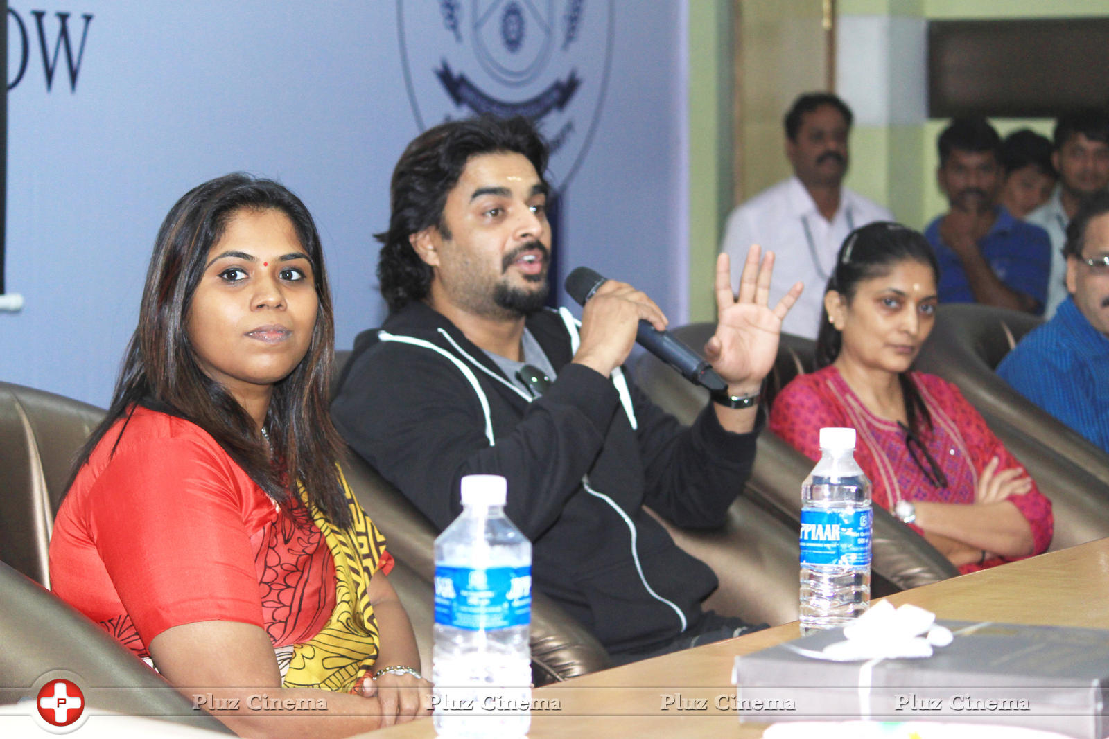 Sathyabama University Student Interactive Session With Iruthi Sutru Movie Team Stills | Picture 1233836