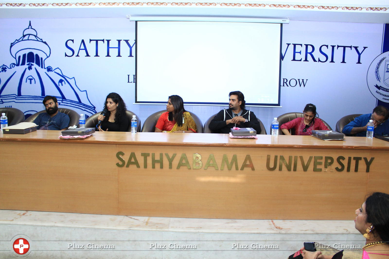 Sathyabama University Student Interactive Session With Iruthi Sutru Movie Team Stills | Picture 1233842