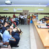 Sathyabama University Student Interactive Session With Iruthi Sutru Movie Team Stills | Picture 1233844