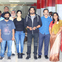Sathyabama University Student Interactive Session With Iruthi Sutru Movie Team Stills