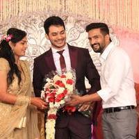 Celebs at Actor Sethuraman Wedding Reception Stills