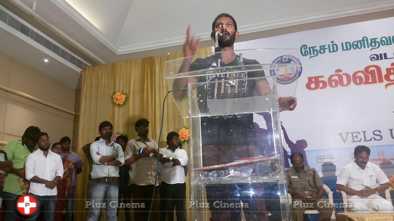 Vishal Krishna - Vishal at Chennai Education Function Event Photos | Picture 1194351