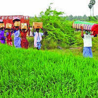 Raghava Lawrence helps Farmers in Kadalur Stills