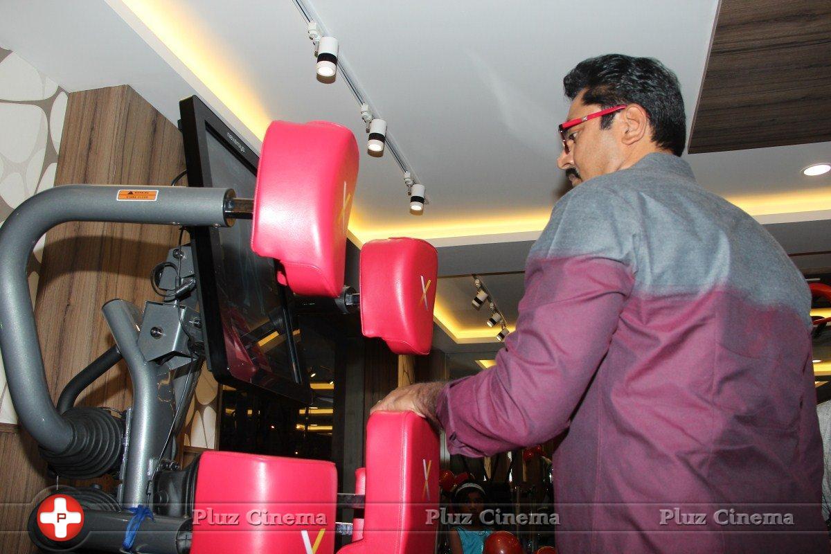 Sarath Kumar - Actor Sarath Kumar Launches Flux Fitness Studio Photos | Picture 1197095