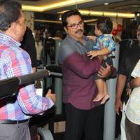 Actor Sarath Kumar Launches Flux Fitness Studio Photos