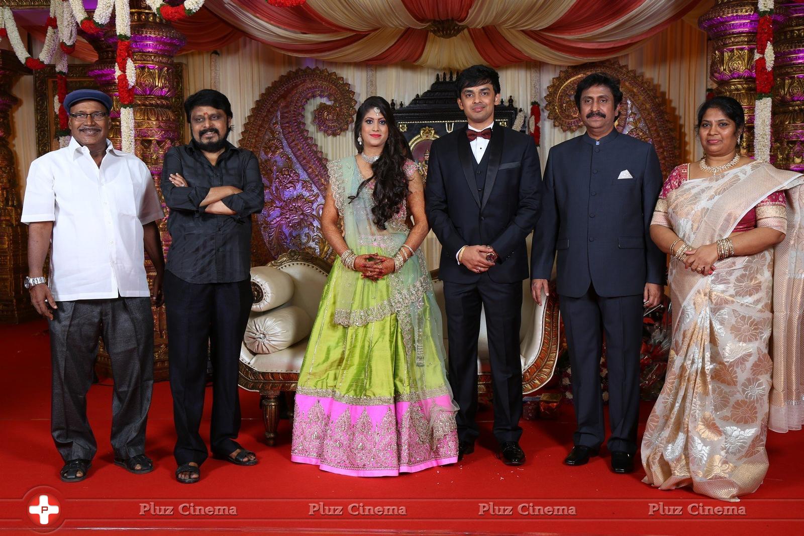 Celebrities at Producer Ravi Prasad Daughter Wedding Reception Stills | Picture 1199191