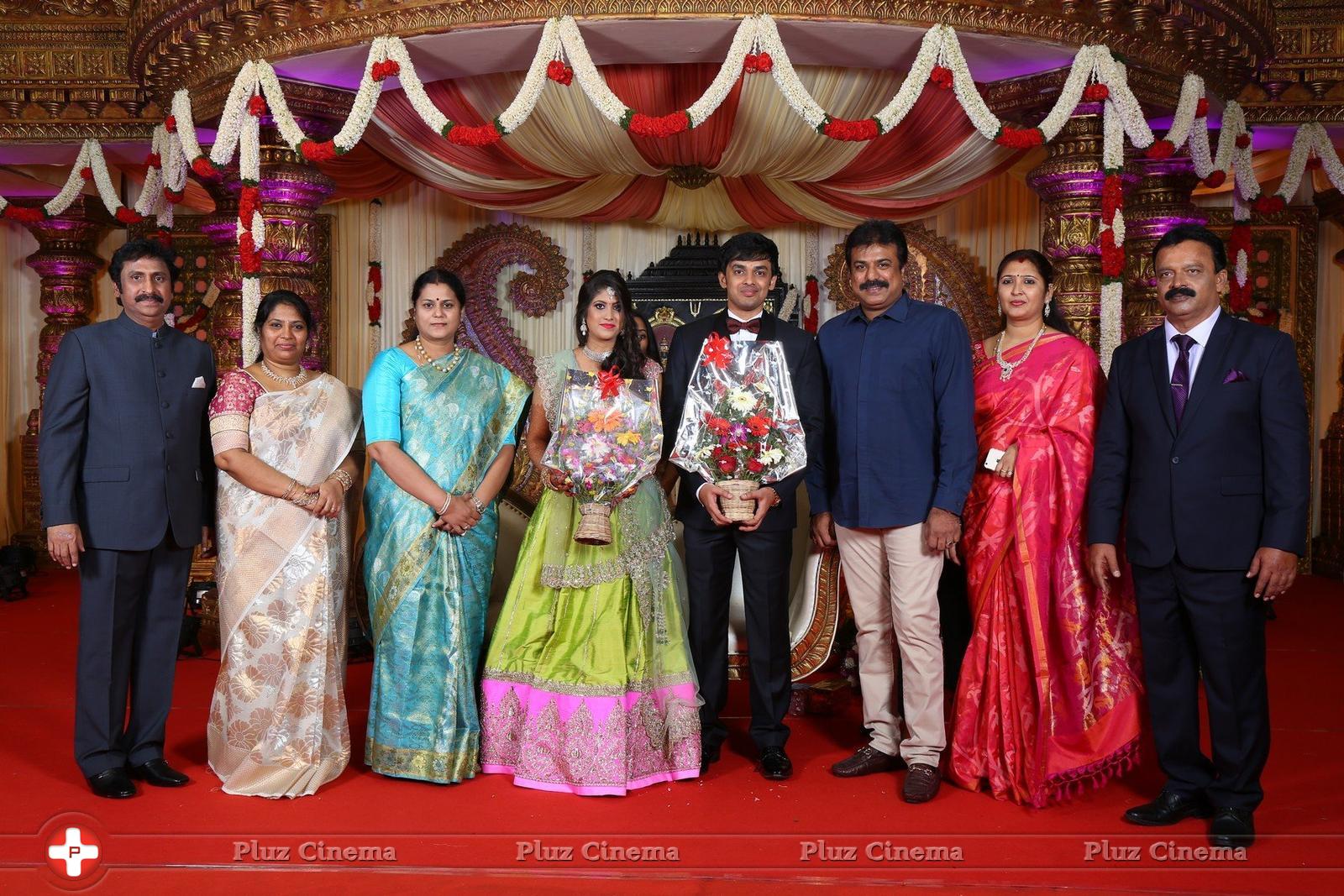 Celebrities at Producer Ravi Prasad Daughter Wedding Reception Stills | Picture 1199192