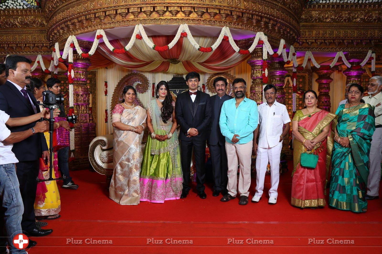 Celebrities at Producer Ravi Prasad Daughter Wedding Reception Stills | Picture 1199199