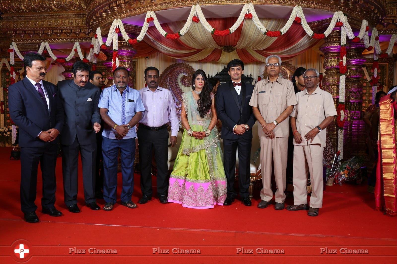 Celebrities at Producer Ravi Prasad Daughter Wedding Reception Stills | Picture 1199203