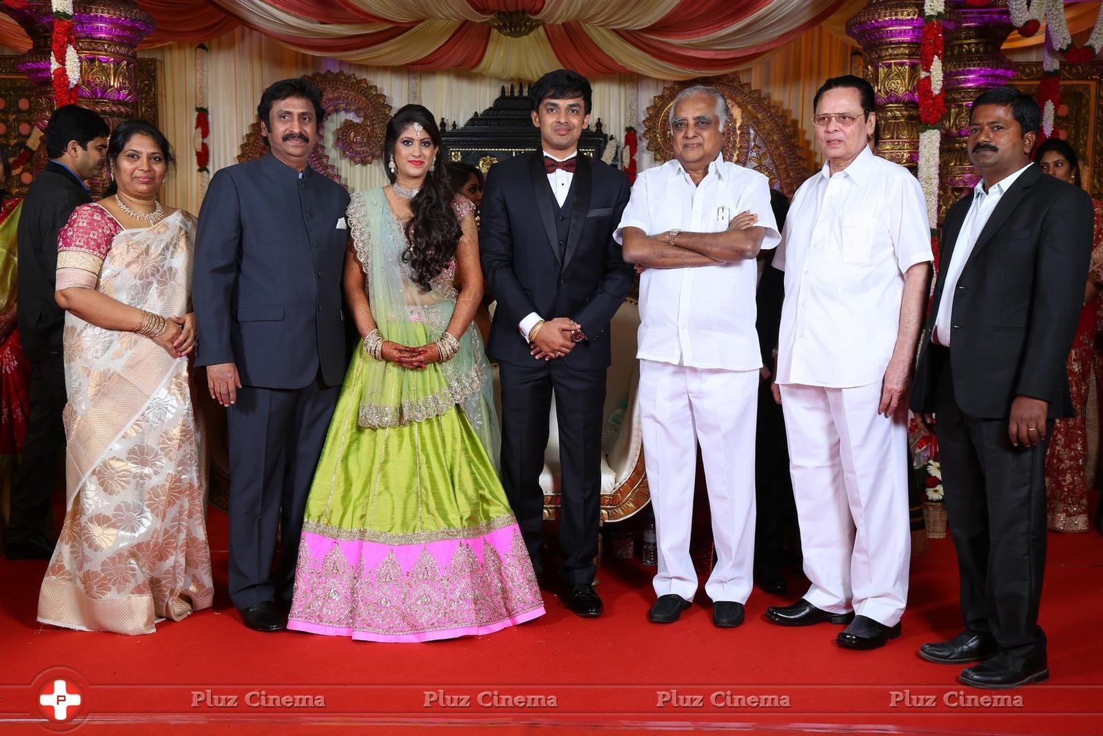 Celebrities at Producer Ravi Prasad Daughter Wedding Reception Stills | Picture 1199205