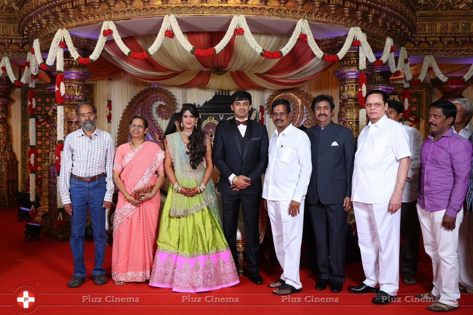 Celebrities at Producer Ravi Prasad Daughter Wedding Reception Stills | Picture 1199206