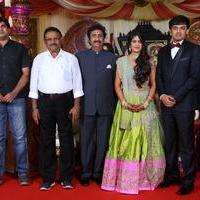 Celebrities at Producer Ravi Prasad Daughter Wedding Reception Stills | Picture 1199200