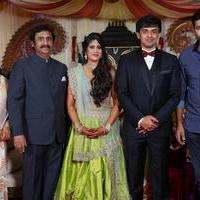 Celebrities at Producer Ravi Prasad Daughter Wedding Reception Stills | Picture 1199201