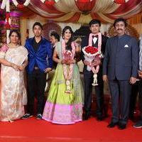 Celebrities at Producer Ravi Prasad Daughter Wedding Reception Stills | Picture 1199207