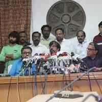 All Cine Tamil Nadu Association Press Conference Regarding Relieving accused members from Rajiv Gandhi Murder Case Stills | Picture 1207489