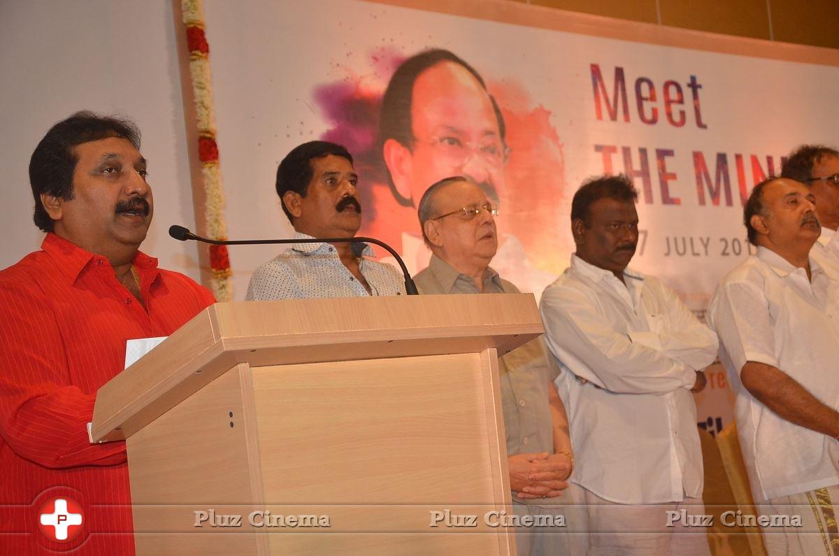 South Indian Film Chamber Union Felicitating Minister Venkaiah Naidu Stills | Picture 1360541