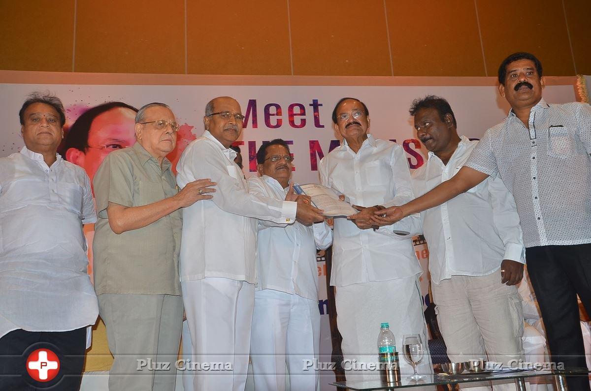 South Indian Film Chamber Union Felicitating Minister Venkaiah Naidu Stills | Picture 1360563