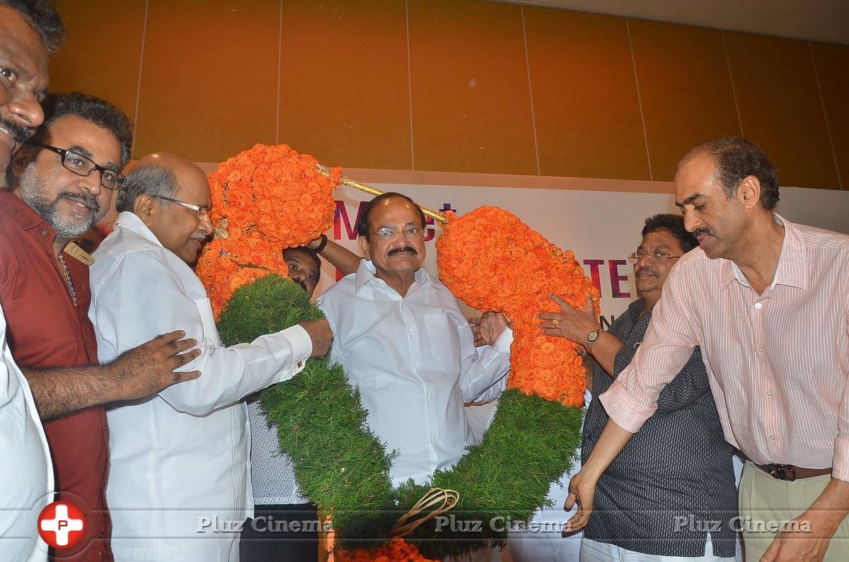 South Indian Film Chamber Union Felicitating Minister Venkaiah Naidu Stills | Picture 1360566