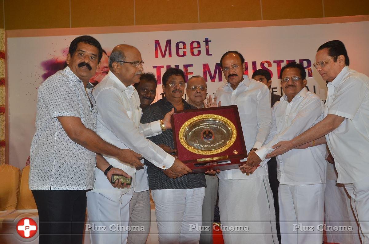 South Indian Film Chamber Union Felicitating Minister Venkaiah Naidu Stills | Picture 1360570