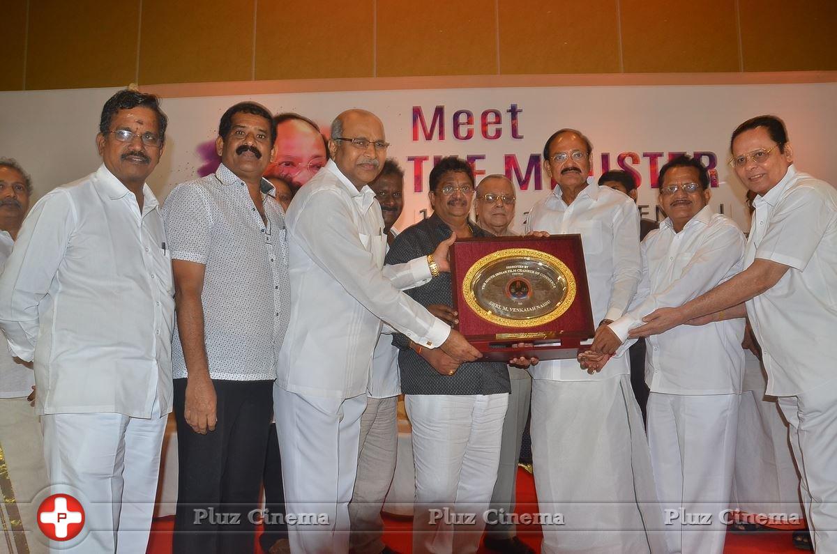 South Indian Film Chamber Union Felicitating Minister Venkaiah Naidu Stills | Picture 1360574