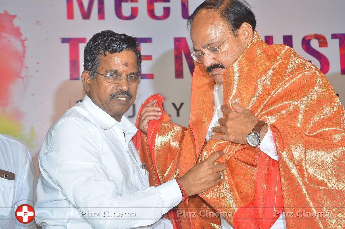 South Indian Film Chamber Union Felicitating Minister Venkaiah Naidu Stills | Picture 1360577
