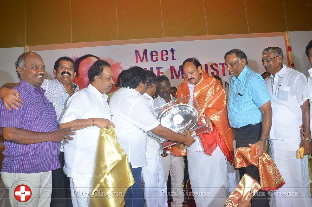 South Indian Film Chamber Union Felicitating Minister Venkaiah Naidu Stills | Picture 1360581