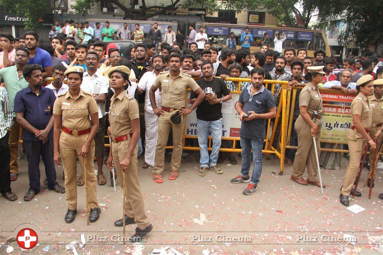 Kabali Movie Fans Celebration Photos | Picture 1363458