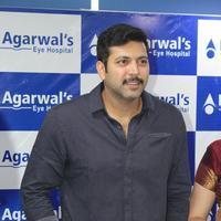 Jayam Ravi Launches Agarwal Eye Hospital Stills