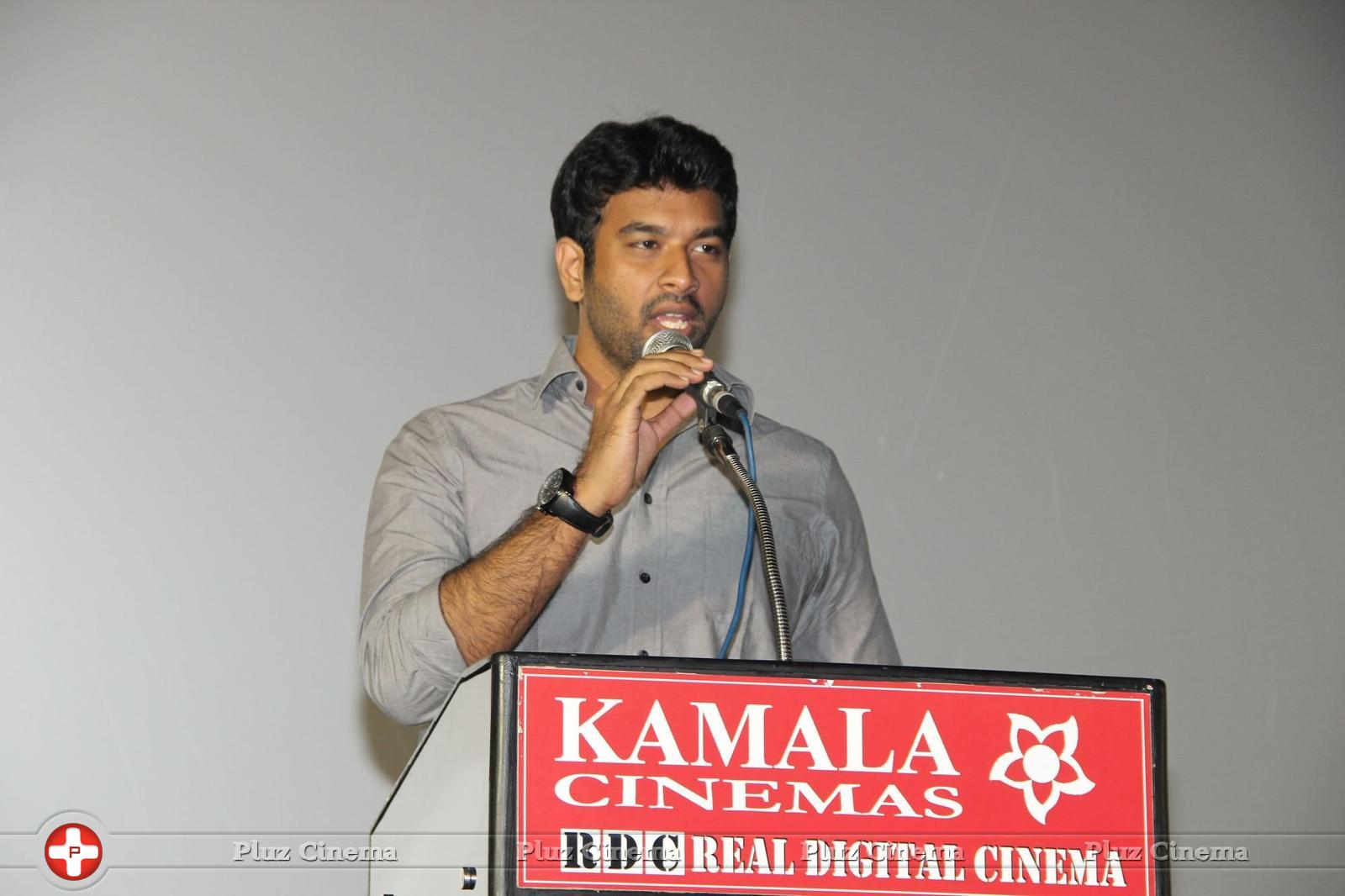 Pokkiri Raja Movie Team Celebration in Kamala Theatre Stills | Picture 1259136