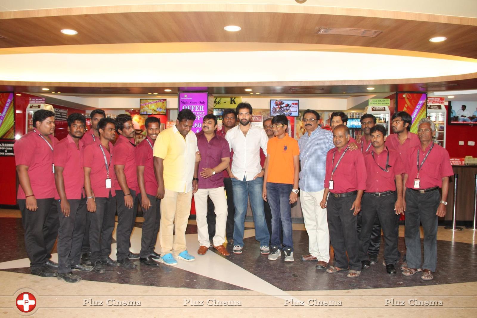 Pokkiri Raja Movie Team Celebration in Kamala Theatre Stills | Picture 1259167