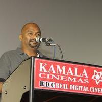 Pokkiri Raja Movie Team Celebration in Kamala Theatre Stills | Picture 1259120