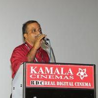 Pokkiri Raja Movie Team Celebration in Kamala Theatre Stills | Picture 1259138