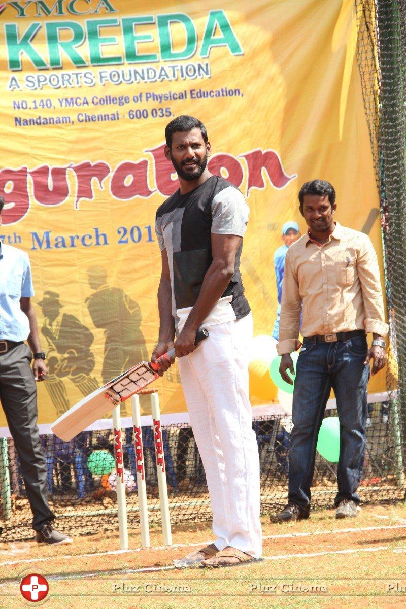 Vishal Krishna - Actor Vishal and Murali Vijay Launches Kreeda a Sports Foundation Photos | Picture 1262123