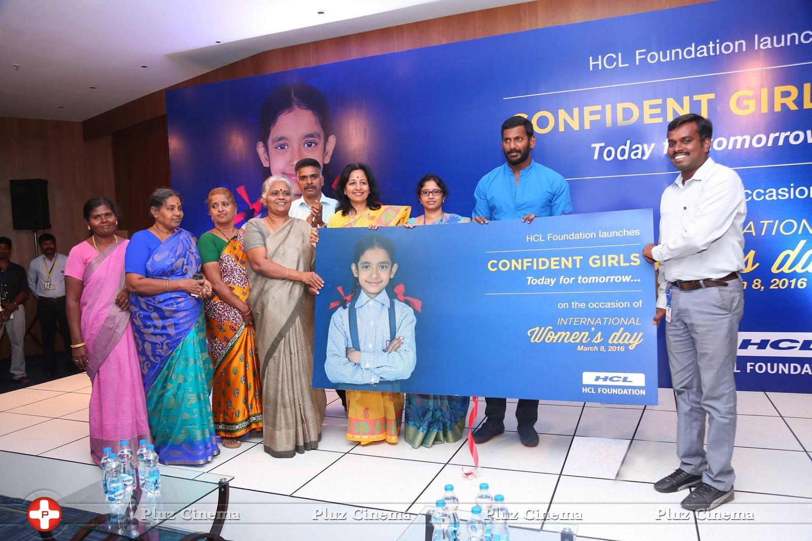 Vishal at HCL Foundation Inauguration Function Stills | Picture 1264113