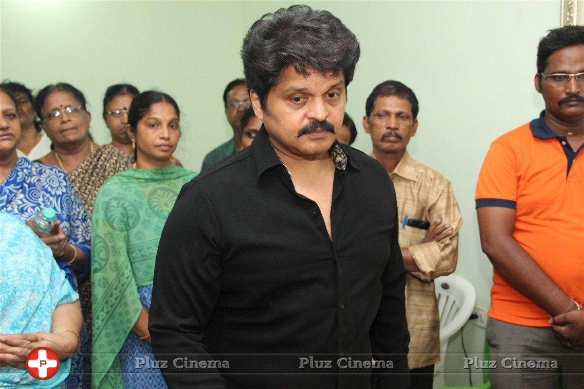 Karan - Celebrities Pay last respect to Film News Anandan Photos | Picture 1273667