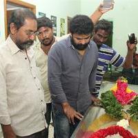 Ameer Sultan - Celebrities Pay last respect to Film News Anandan Photos