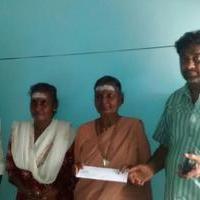 Veteran singer Sarala got Rs 5000 and Medical facilities by Vishal fans club Stills | Picture 1280297