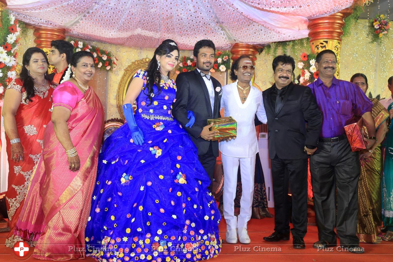 Director R. Pandiarajan Son Prithvirajan Weds Akshaya Wedding Reception Stills | Picture 1310882